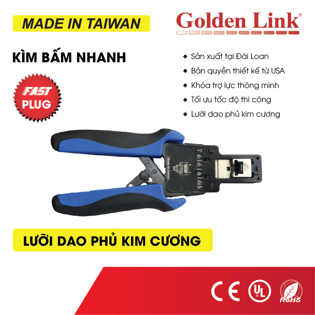 Kìm bấm mạng Golden link