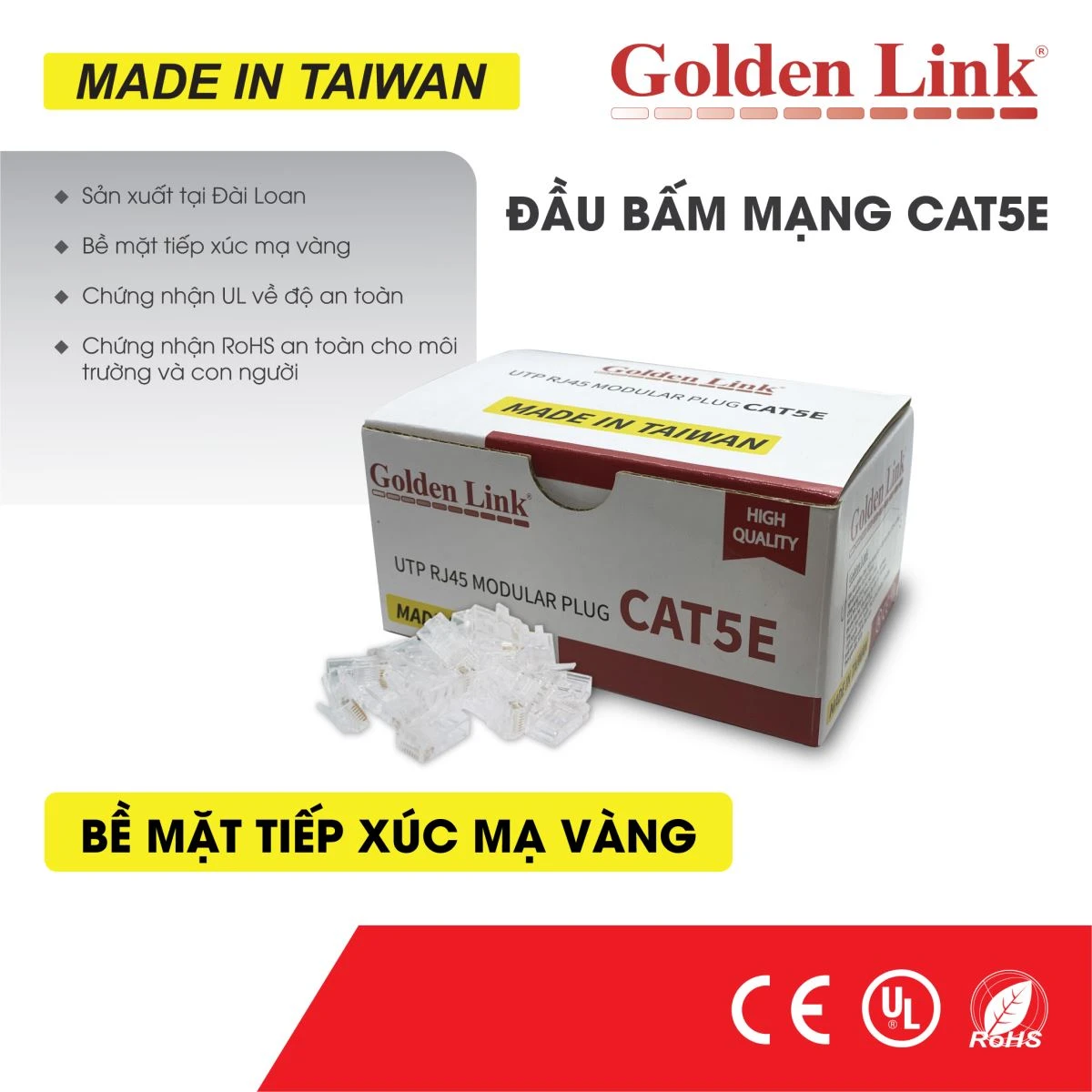 Kìm bấm- Đầu bấm cáp mạng