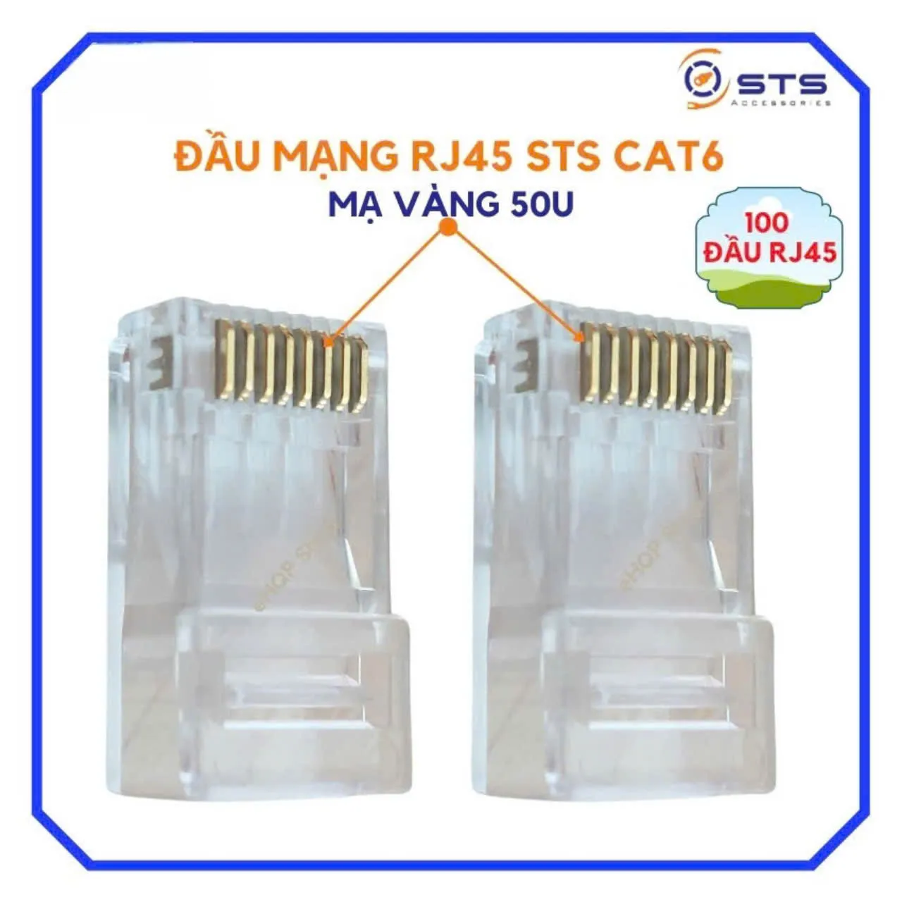 Đầu mạng STS RJ45 CAT6